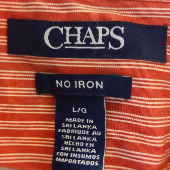 Chaps Floral Pattern Button Down Shirt - Picture 2 of 3